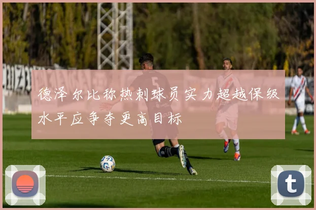德泽尔比称热刺球员实力超越保级水平应争夺更高目标